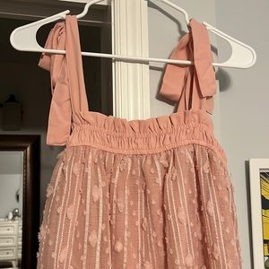 Pink Midi Dress